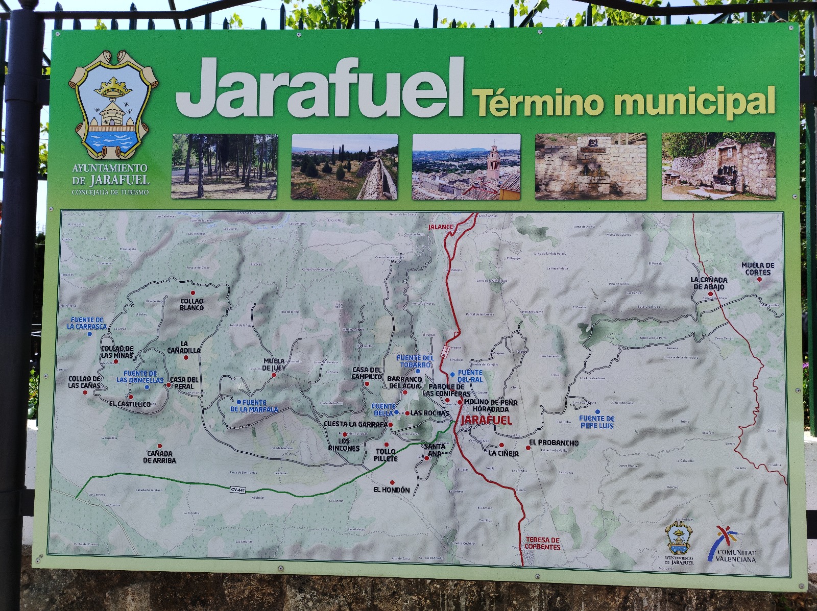 mapa jarafuel